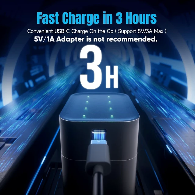Alt view image 5 of 7 - Rechargeable AA Lithium Batteries with Charger 8-Pack 3600mWh 1.5V Double A Battery, 2000 Recharge Cycles, 3H Fast Charging for High-Drain Devices Blink Camera, Xbox Controller, Toys