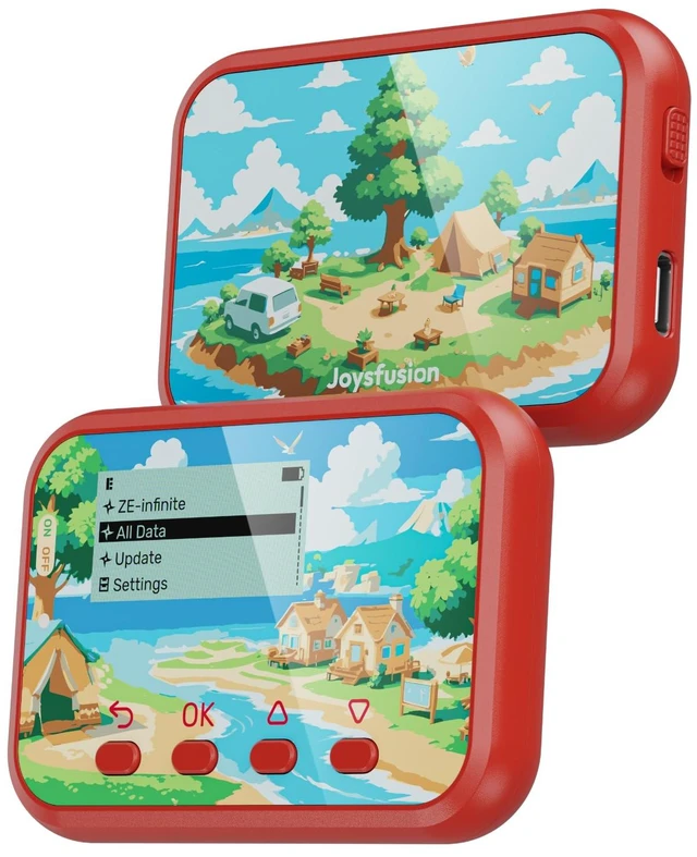 Main image of NFC Emulator, Store 3000 NFC Data, Support Ulimited Scan, 1.2" Screen, Easy Button Controls, Rechargeable for Endless Play, Compatible with 50+ Games (Red)