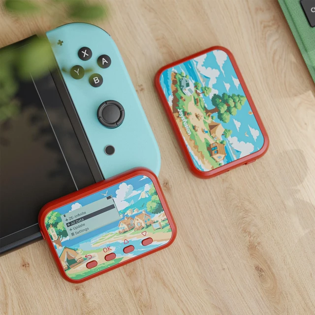 Alt view image 7 of 7 - NFC Emulator, Store 3000 NFC Data, Support Ulimited Scan, 1.2" Screen, Easy Button Controls, Rechargeable for Endless Play, Compatible with 50+ Games (Red)