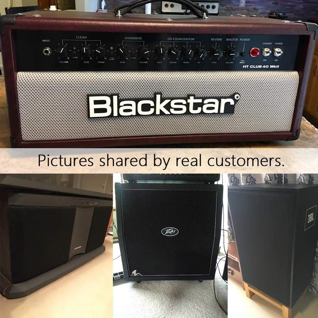 Alt view image 6 of 7 - Speaker Grille Cloth Stereo Mesh Fabric, Black, 55x40 in (140x100 cm) 3-Layer Functional Acoustic Fabric, Fully Sound-Permeable, Dustproof & Stretchable, for Speaker & Furniture Refurbishment