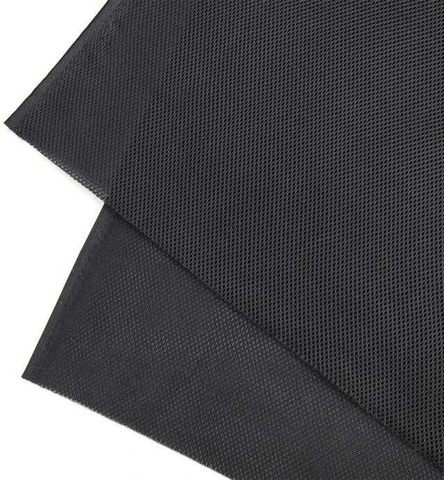 Alt view image 5 of 7 - Speaker Grille Cloth Stereo Mesh Fabric, Black, 55x40 in (140x100 cm) 3-Layer Functional Acoustic Fabric, Fully Sound-Permeable, Dustproof & Stretchable, for Speaker & Furniture Refurbishment