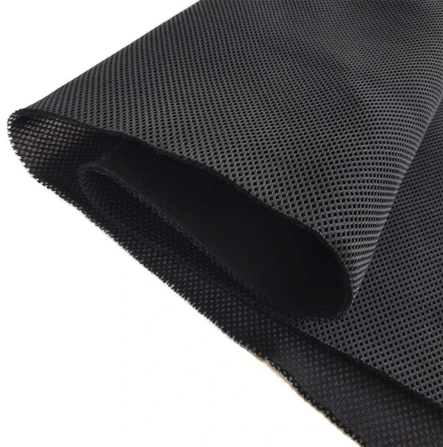Alt view image 4 of 7 - Speaker Grille Cloth Stereo Mesh Fabric, Black, 55x40 in (140x100 cm) 3-Layer Functional Acoustic Fabric, Fully Sound-Permeable, Dustproof & Stretchable, for Speaker & Furniture Refurbishment