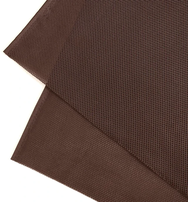 Alt view image 5 of 7 - Speaker Grille Cloth Stereo Mesh Fabric, Brown, 55x40 in (140x100 cm) 3-Layer Functional Acoustic Fabric, Fully Sound-Permeable, Dustproof & Stretchable, for Speaker & Furniture Refurbishment