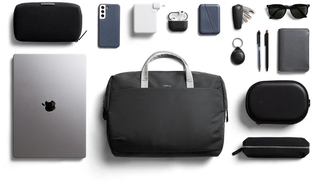 Alt view image 6 of 7 - Via Work Bag (14L laptop messenger bag) - Slate
