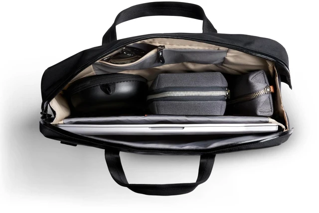 Alt view image 4 of 7 - Via Work Bag, Laptop Messenger - Black 14L laptop messenger bag made for work and commuting