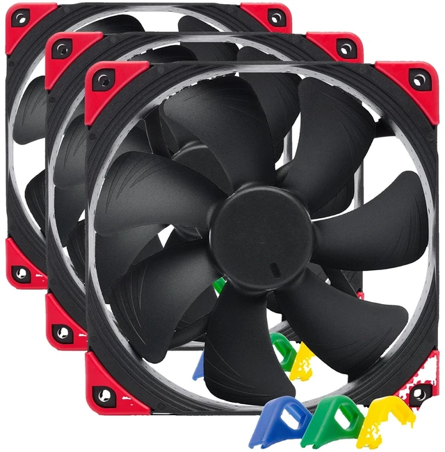 Main image of NF-A14 PWM chromax.Black.swap, Premium Quiet Fan, 4-Pin (140mm, Black) (Pack of 3)