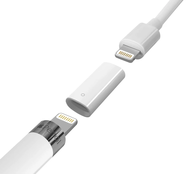 Alt view image 3 of 6 - Charging Adapter Compatible with Apple Pencil 1st Generation,Female to Female Charger Connector (4-Pack Charging ONLY)