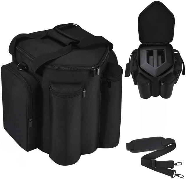 Main image of Carrying Case Travel Bag Compatible with Bose S1 Pro+/S1 Pro Portable Bluetooth Speaker Cover Fits for Bose S1 Pro Plus with Shoulder Strap & Extra Pockets for Microphone,Accessories