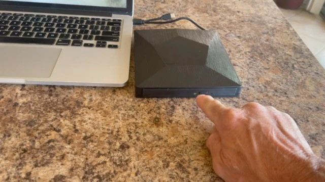 Alt view image 6 of 6 - 3.0 & Type-C Blu Ray Burner, Portable USB External Blu-ray Drive