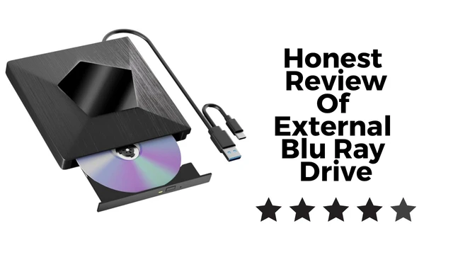 Alt view image 3 of 6 - 3.0 & Type-C Blu Ray Burner, Portable USB External Blu-ray Drive