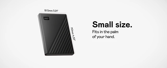 Alt view image 3 of 6 - 2TB My Passport, Portable External Hard Drive, Black, backup software with defense against ransomware, and password protection, USB 3.1/USB 3.0 compatible - WDBYVG0020BBK-WESN