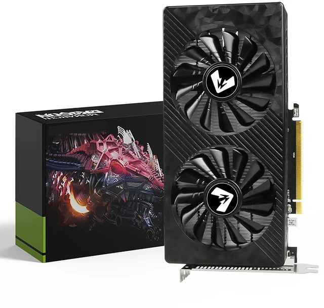 Main image of AMD Radeon RX 580 8GB GDDR5 Gaming Graphics Card, HDMI/DP/DVI Black