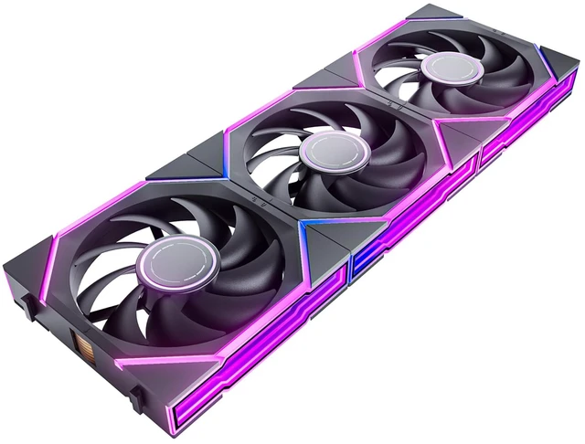 Main image of AsiaHorse Nyota Ultra 120mm PC Case Fan - Space-Inspired Design (Infinity Mirror + RGB Ring), 9 Blades 58.5 CFM, Modular Build, Ultra-Quiet Silicone Pads, PWM Control-Quiet Hydro Bearing