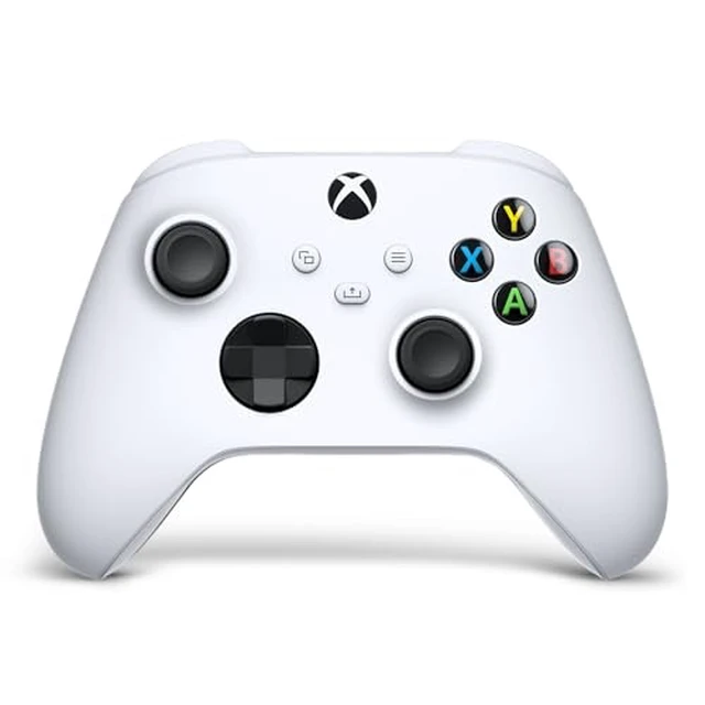 Alt view image 2 of 6 - XBOX Wireless Gaming Controller | Robot White | Consoles, PCs, TVs, mobile, and more | Textured Grip | Wireless, Bluetooth, USB-C Connectivity