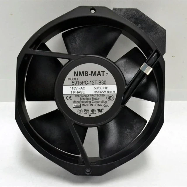 Main image of New 5915PC-12T-B30 Fan from (CA, Ontario Warehouse Distribution for 5915PC-12T-B30-A00 115V 35/32W 172×150×38mm Cooling Fan