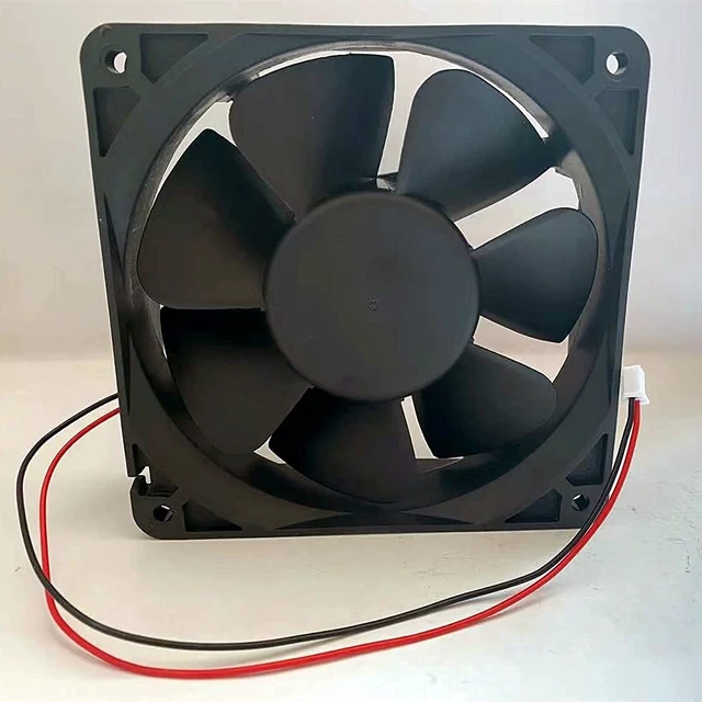 Alt view image 6 of 6 - MQ12038HBL MING Quan DC Fan 24V 120mm Fan 24V 0.35A 120×120×38mm DC axial Flow Fan