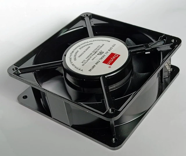 Alt view image 4 of 7 - New 4WT46 Fan, 115 CFM, 115V,0.24/0.26A,20/22W,12CM Cooling Fan