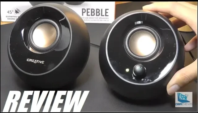Alt view image 5 of 6 - Creative Pebble V2, 2.0 USB Desktop Stereo Speakers for PC/Laptop, Black