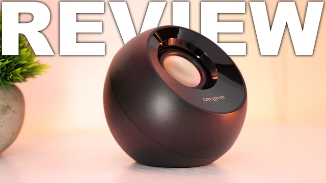 Alt view image 2 of 5 - Creative Pebble Plus 2.1 USB-Powered Desktop Speakers with Powerful Down-Firing Subwoofer and Far-Field Drivers, Up to 8W RMS Total Power for Computer PCs and Laptops (Black)