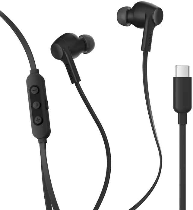 Main image of ANC Wired USB-C Earbuds, Hi-Res Audio, No Charging Needed