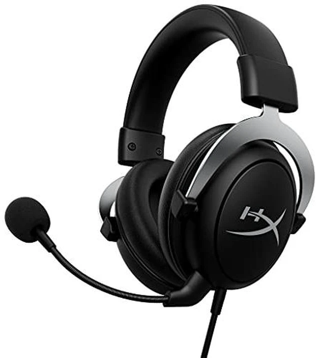 Alt view image 2 of 6 - CloudX, Official Xbox Licensed Gaming Headset, Compatible with Xbox One and Series X|S, Memory Foam Ear Cushions, Detachable Noise-Cancelling Mic, in-line Audio Controls,Black/ Silver
