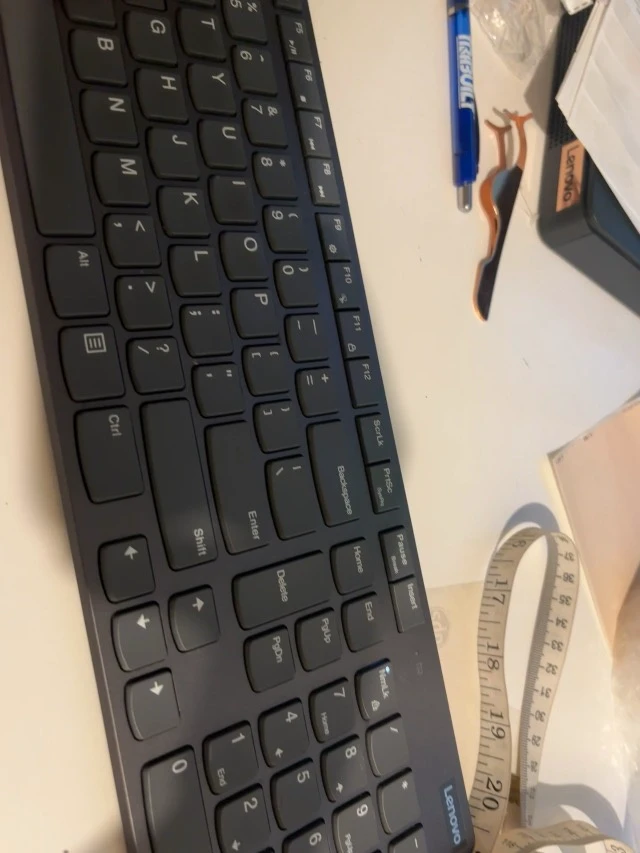 Alt view image 3 of 6 - 300 USB Combo, Full-Size Wired Keyboard & Mouse, Ergonomic, Left or Right Hand Mouse, Optical Mouse, GX30M39606, Black