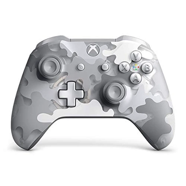 Alt view image 2 of 6 - Xbox One Wireless Gaming Controller Arctic Camo Special Edition