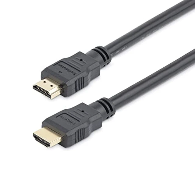 Alt view image 2 of 5 - 1ft Short HDMI Cable, 4K 30Hz, Male to Male (HDMM30CM)
