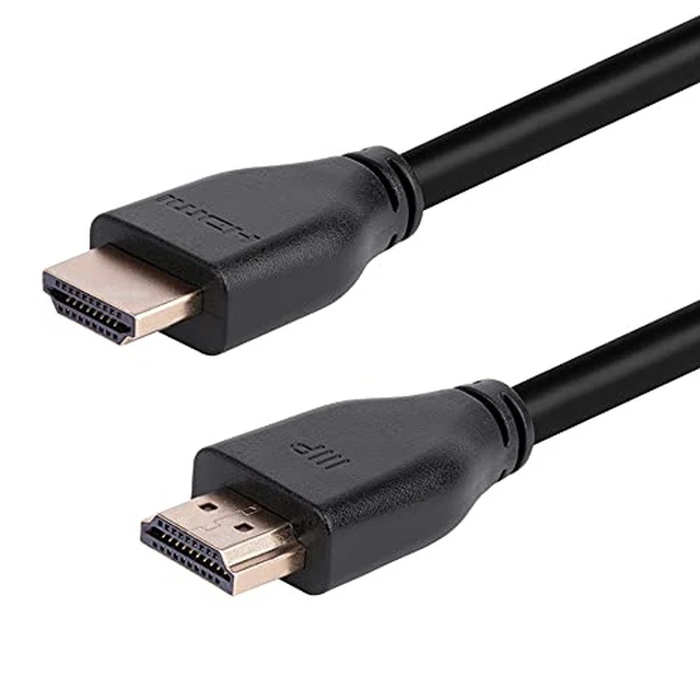 Alt view image 5 of 5 - 8K Certified Ultra High Speed HDMI 2.1 Cable - 8K@60Hz, 48Gbps, CL2 In-Wall Rated, 30AWG, Dynamic HDR and Dolby Vision, Supports eARC (Enhanced Audio Return Channel) 6 Feet - Black