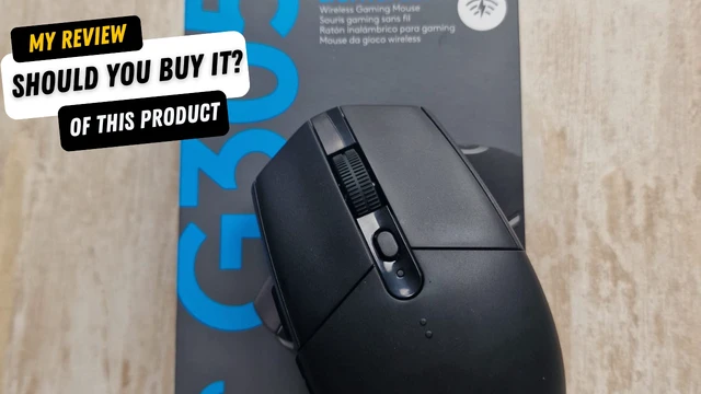 Alt view image 2 of 5 - G305 Lightspeed Wireless Gaming Mouse, Hero Sensor, 12,000 DPI, Lightweight, 6 Programmable Buttons, 250h Battery Life, On-Board Memory, PC/Mac - Black (German Packaging)