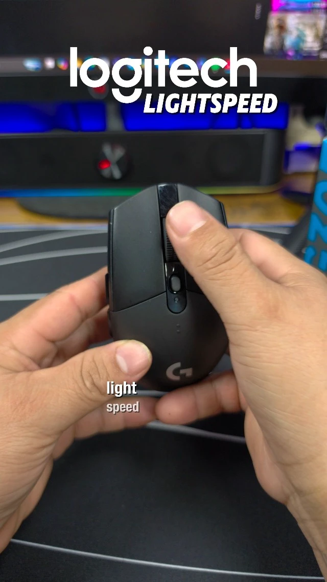 Alt view image 4 of 5 - G305 Lightspeed Wireless Gaming Mouse, Hero Sensor, 12,000 DPI, Lightweight, 6 Programmable Buttons, 250h Battery Life, On-Board Memory, PC/Mac - Black (German Packaging)