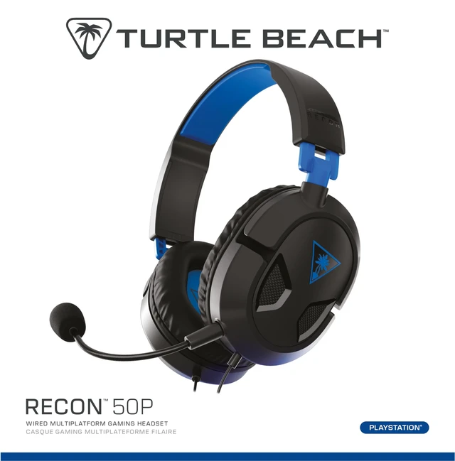 Alt view image 6 of 7 - Turtle Beach Recon 50P Stereo Gaming Headset PS4, PS4 Pro, Xbox One and Xbox One S