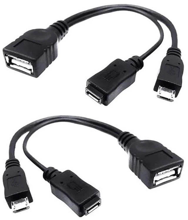 Main image of VOLT PLUS TECH PRO USB + OTG Power Stick Compatible with Your Streaming Sticks, Rii, Nintendo Switch, SNES, NES Classic Dual Function with Keyboard, Gaming, Mouse, Storage or USB Device(2 Pack)