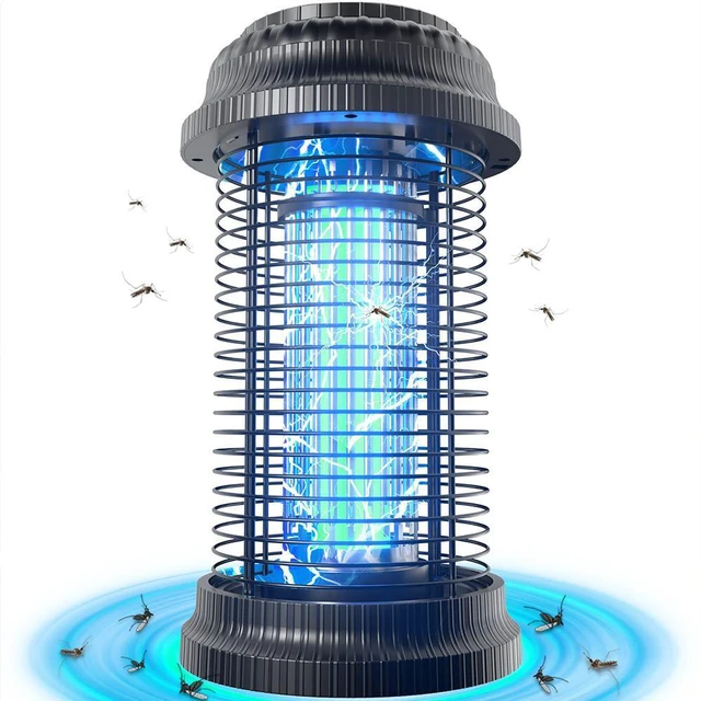 Main image of 4500V Outdoor Insect Killer, High Power Electric Mosquito Killer for Garden, Indoor and Outdoor, ABS Plastic Shell, Black