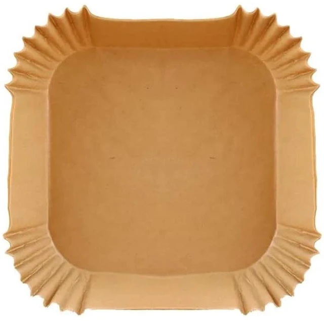 Alt view image 5 of 7 - Premium airfryer liners (Pack of 100) - Non-Stick, Heat Resistant, and Hassle-Free Cooking with air fryer disposable paper liner, air fryer liners disposable
