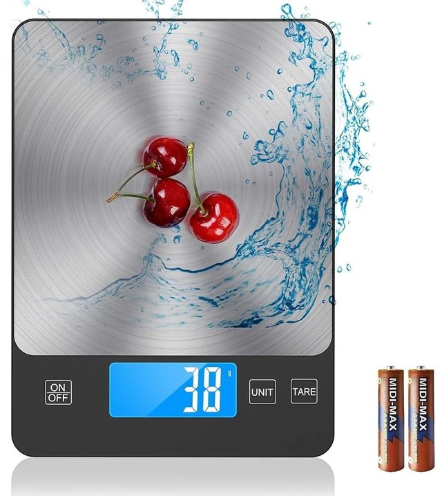 Main image of Idealforce kitchen scale, Digital Kitchen Scale, 1g/0.01oz High Precision Precisely Measures Grams and Ounces for Baking and Cooking, Digital Scale for Food,Cooking, Baking, Weight Loss