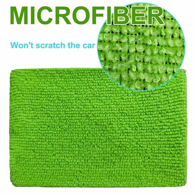 Alt view image 2 of 7 - Car Windshield Cleaning Tool, 3Pack Microfiber Window Cleaner with Washable and Reusable Cloth Pad & Long Handle, Glass Wiper Cleaninvg Kit, Car Accessories