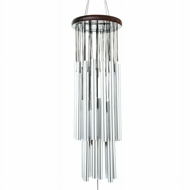 Main image of Large 27 Tubes Windchime Chapel Bells Wind Chimes Outdoor Garden Home Decor