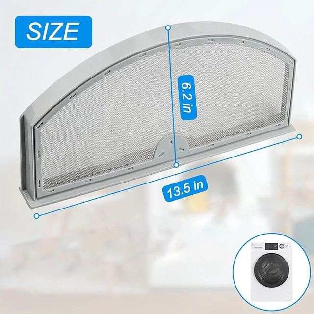 Alt view image 4 of 7 - WE03X23881 Dryer Lint Filter Screen Replacement for GE & Hotpoint Dryer, Stainless Steel Screen Filter, Replaces AP6031713, WE03X23881, 4476390, PS11763056, EAP11763056