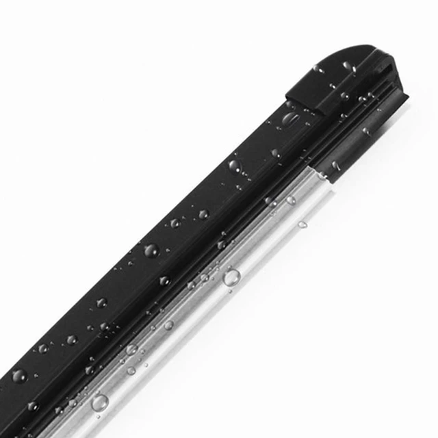 Alt view image 3 of 7 - 26"&22" Windshield Wipers (Pack of 2), Automotive Replacement Front Windshield Wiper Blades J-HOOK Bracketless OEM Quality