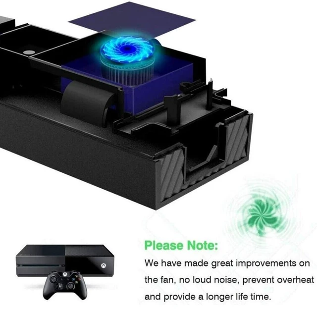 Alt view image 5 of 7 - Power Supply for Xbox One, AC Cord Replacement Power Brick Adapter 100-240V Compatible with Xbox One
