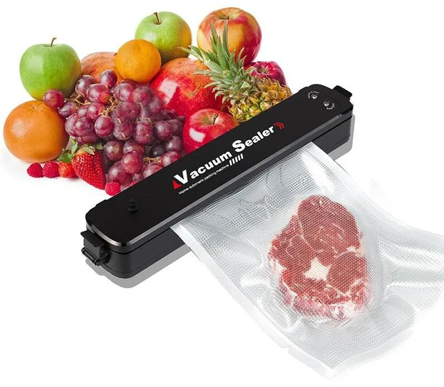 Main image of Vacuum Sealer Machine for Food Preservation and Food Storage Saver System with Automatic Sealing Function, Perfect for storing meats, vegetables, and leftovers to extend freshness