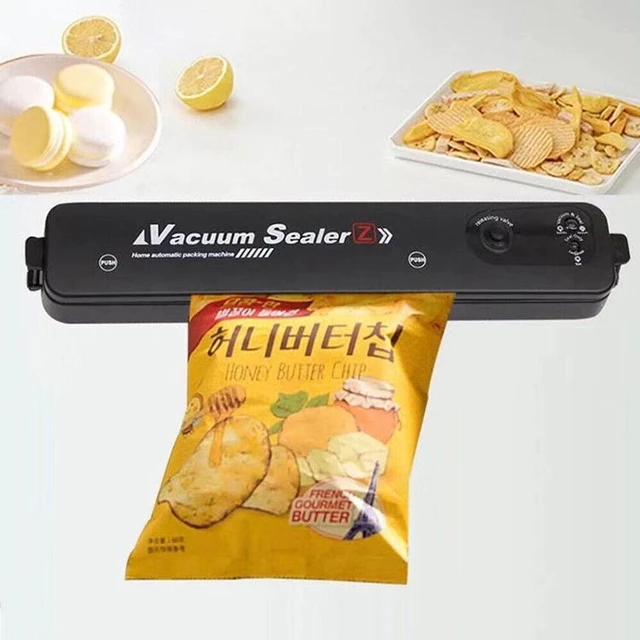 Alt view image 7 of 7 - Vacuum Sealer Machine for Food Preservation and Food Storage Saver System with Automatic Sealing Function, Perfect for storing meats, vegetables, and leftovers to extend freshness