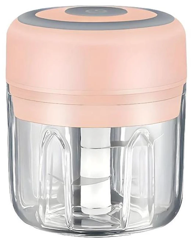 Main image of Electric Garlic Chopper, Vegetable Chopper, Food Chopper, USB Mini Garlic Mincer, Onion Chopper, Portable Small Food Processor for Ginger, Chili, Vegetables -Pink