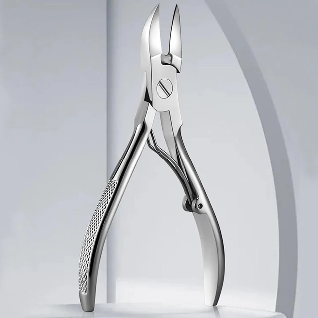Alt view image 6 of 7 - Podiatrist Toenail Clippers, Super Sharp and Wear-Resistant Curved Blade Toe Nail Cutters for Thick and Ingrown Nails, High Temperature Forging Stainless Steel Pedicure Clippers for Men Women Seniors