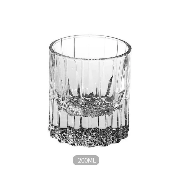 Alt view image 2 of 7 - 8oz Old Fashioned Rocks Whiskey Bourbon Scotch Cognac Cocktail Drinking Glasses