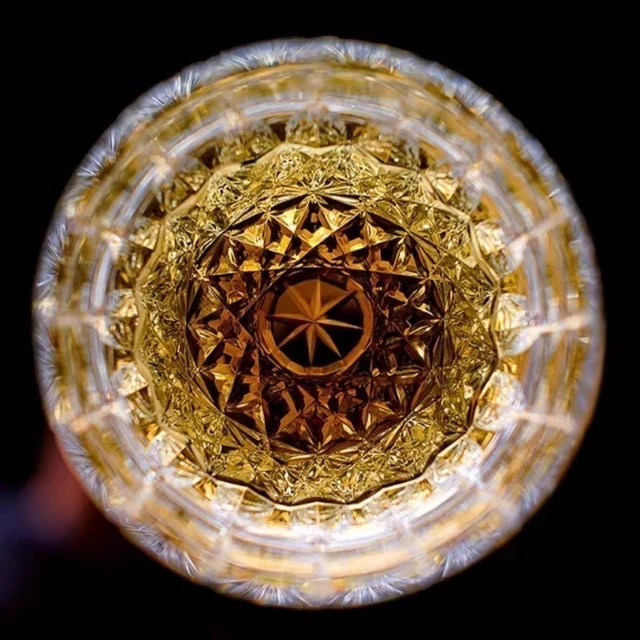 Alt view image 2 of 7 - K9 Crystal Glass Rocks Whiskey Glasses Old Fashioned Heavy Glass Cut Clear 8oz