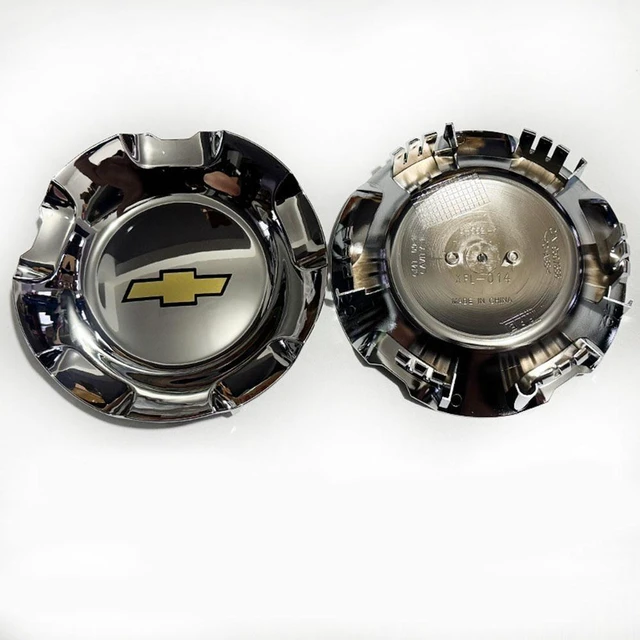 Main image of Electroplated silver Hubcap Center Cap Fits Chevy LTZ Replaces 9596007 9595152 6 Lug 7.125'' Wheel Cap Fits 2007-2013 Tahoe Silverado Suburban Avalanche w/ 20 x 8.5 5-Spoke Wheels