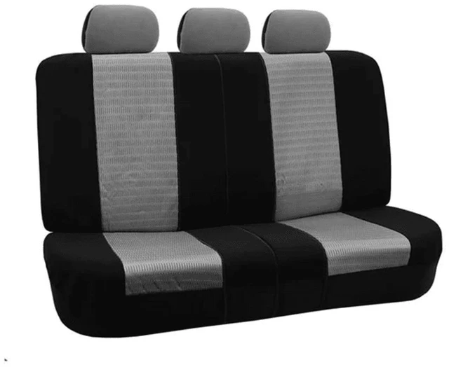 Main image of 3D Air Mesh Seat Covers - Premium Comfort with Breathable Mesh, Universal Fit for Cars, Trucks, and SUVs - Rear Gray