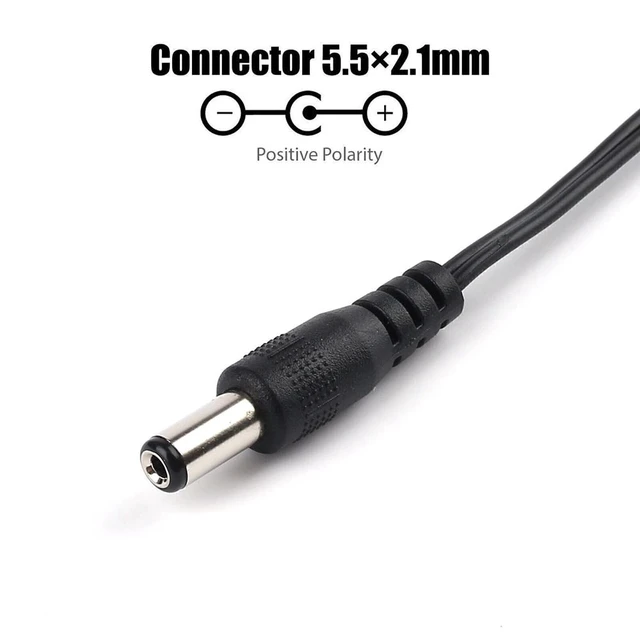 Alt view image 3 of 6 - 12V 2A Power Supply AC Adapter Replacement, Regulated 12 Volts 2000mA Cord Charger for LED Strip Light, CCTV Camera, GPS, Webcam, Router, BT Speaker DC12V Transformer